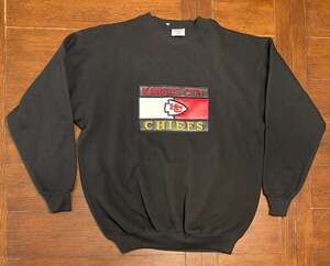 Champion Reverse Weave Kansas City Chiefs Embroidered Crewneck Sweatshirt Vtg
